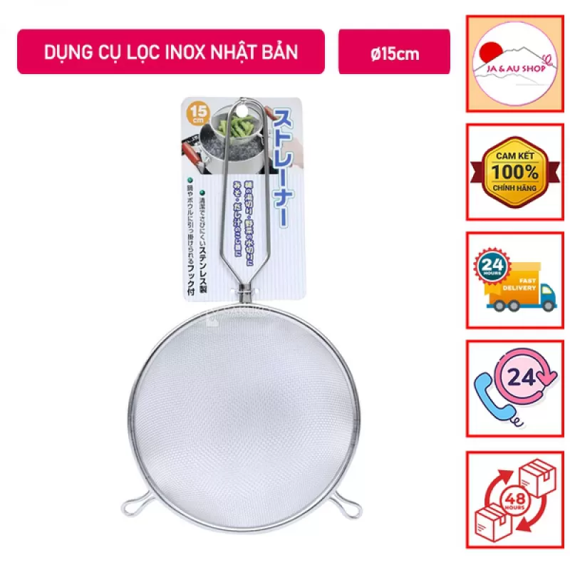 Dụng Cụ Lọc Inox 15cm Nội Địa Nhật Bản - ECHO