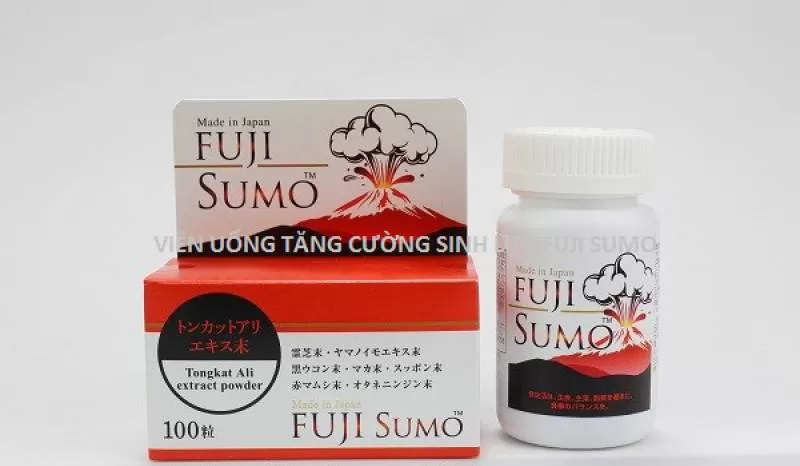 Viên uống tăng cường sinh lực Fuji Sumo hộp 100 viên của Nhật