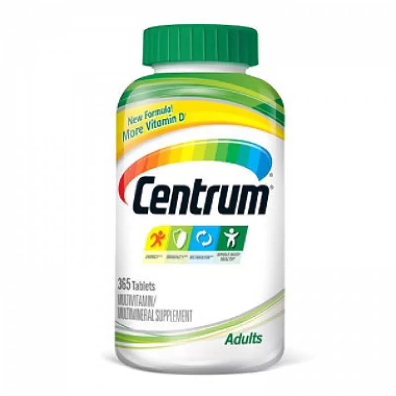 vitamin tổng hợp Centrum Adults 365v cho người dưới 50