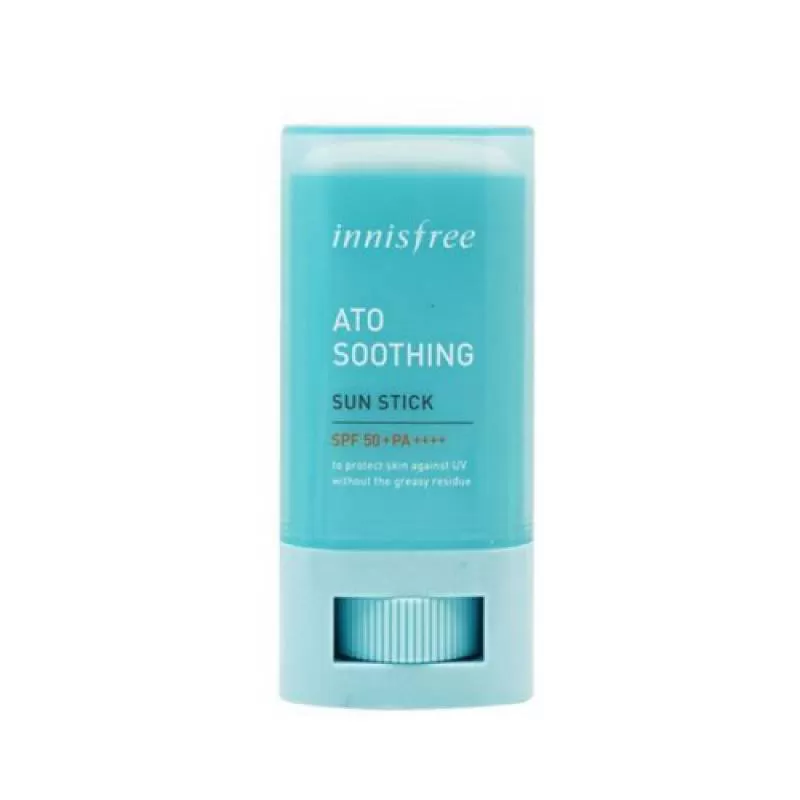 Kem chống nắng dưỡng ẩm dạng thanh lăn Innisfree Ato Soothing Sun Stick SPF 50+ PA++++