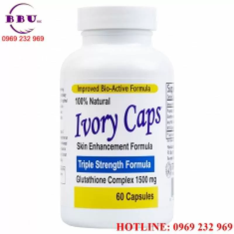 Viên uống trắng da Ivory Caps