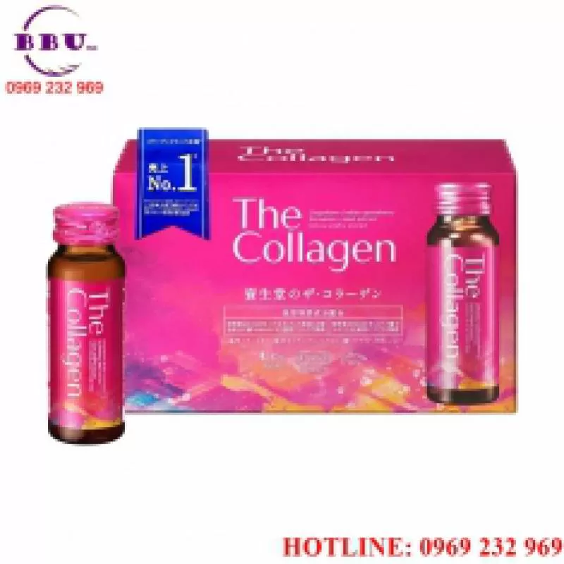 The Collagen Shiseido hộp 10 lọ dạng nước