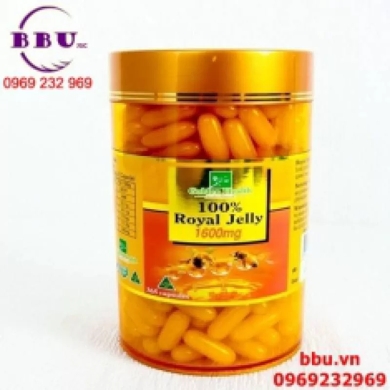 Viên uống Sữa Ong Chúa Golden Health 1600mg 365 Viên của Úc