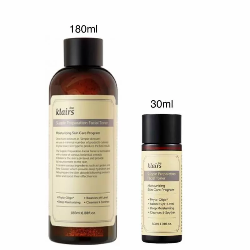 Nước hoa hồng Klairs Supple Preparation Facial Toner