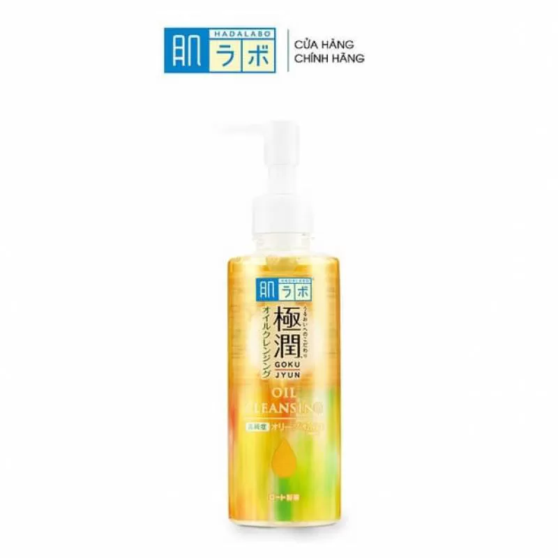 Dầu tẩy trang dưỡng ẩm Hada Labo Gokujyun Cleansing Oil