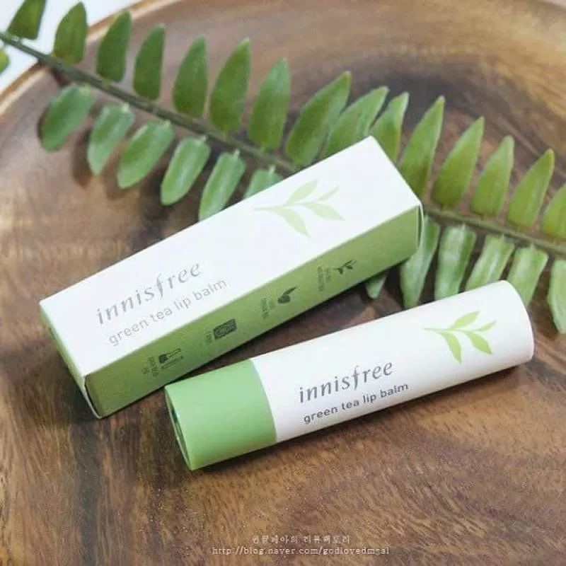 Son dưỡng môi innisfree Green Tea Lip Balm