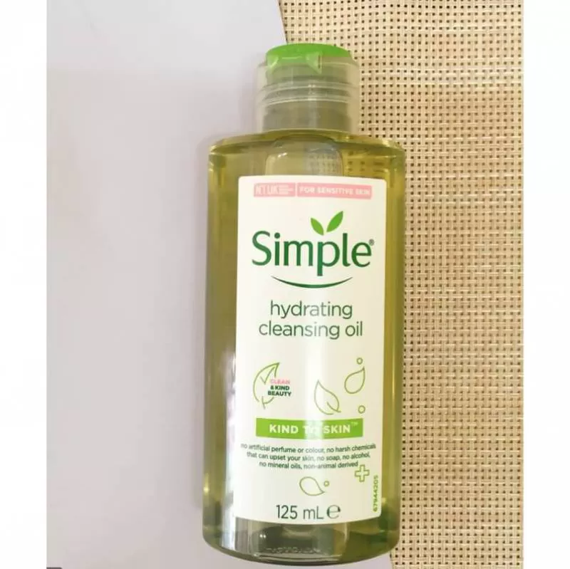 Sữa rửa mặt Simple Kind to Skin Hydrating Cleansing Oil