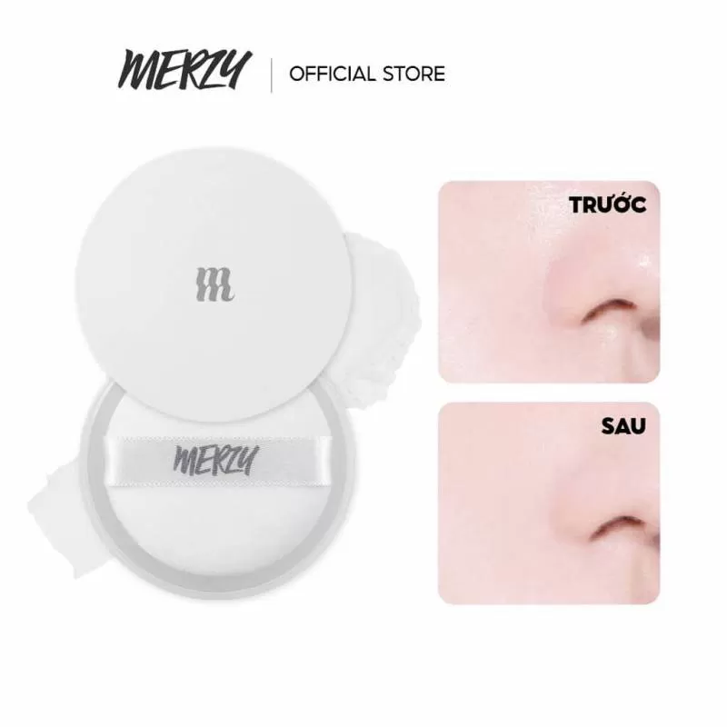 Phấn phủ dạng bột Merzy Stay Blur Loose Powder