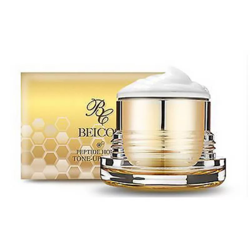 Kem Dưỡng Kích Trắng Beicos Peptide Honey Tone Up Cream 50g