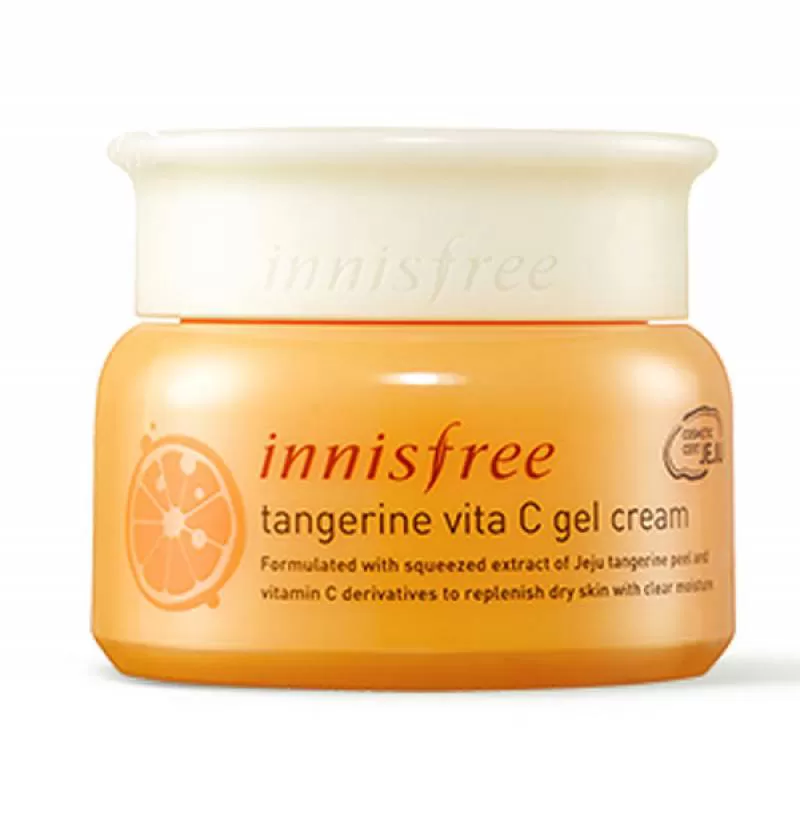 Kem Dưỡng Innisfree Tangerine Vita C Gel Cream Làm Mờ Thâm Nám