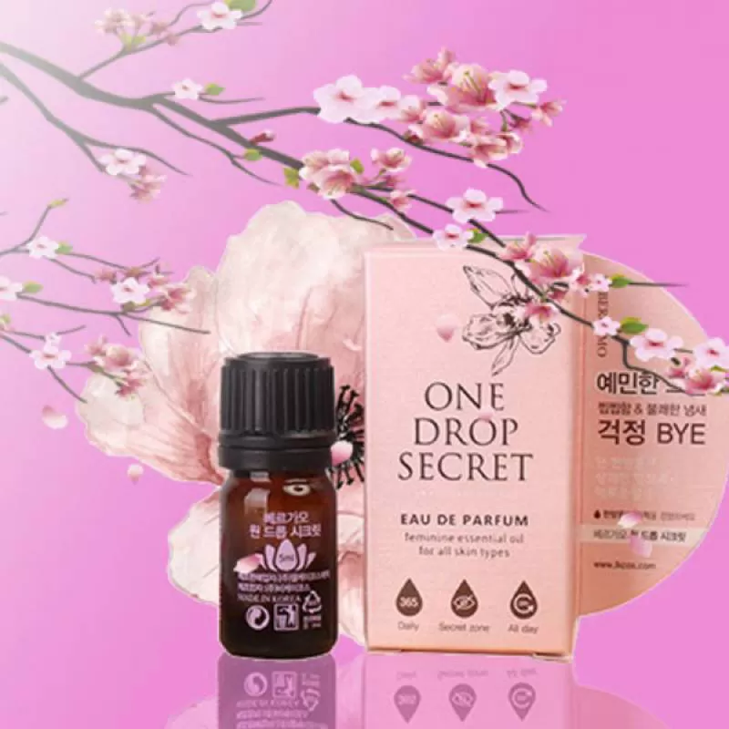 Nước hoa vùng kín Bergamo One Drop Secret Hàn quốc