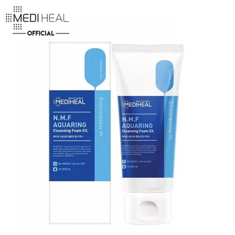 Sữa rửa mặt Mediheal dưỡng ẩm Aquaring Cleansing Foam 170ml