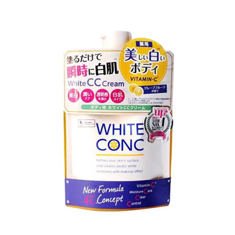 Sữa dưỡng thể trắng da White Conc Body Vitamin C của Nhật Bản