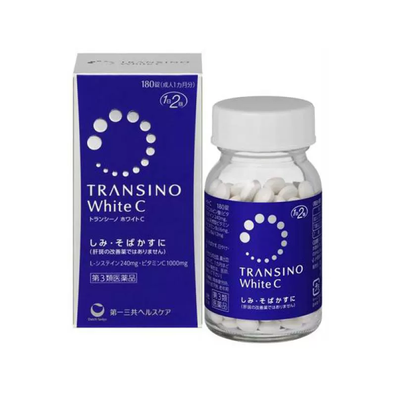 Viên Uống Trắng Da Transino White C Nhật Bản (120 viên)