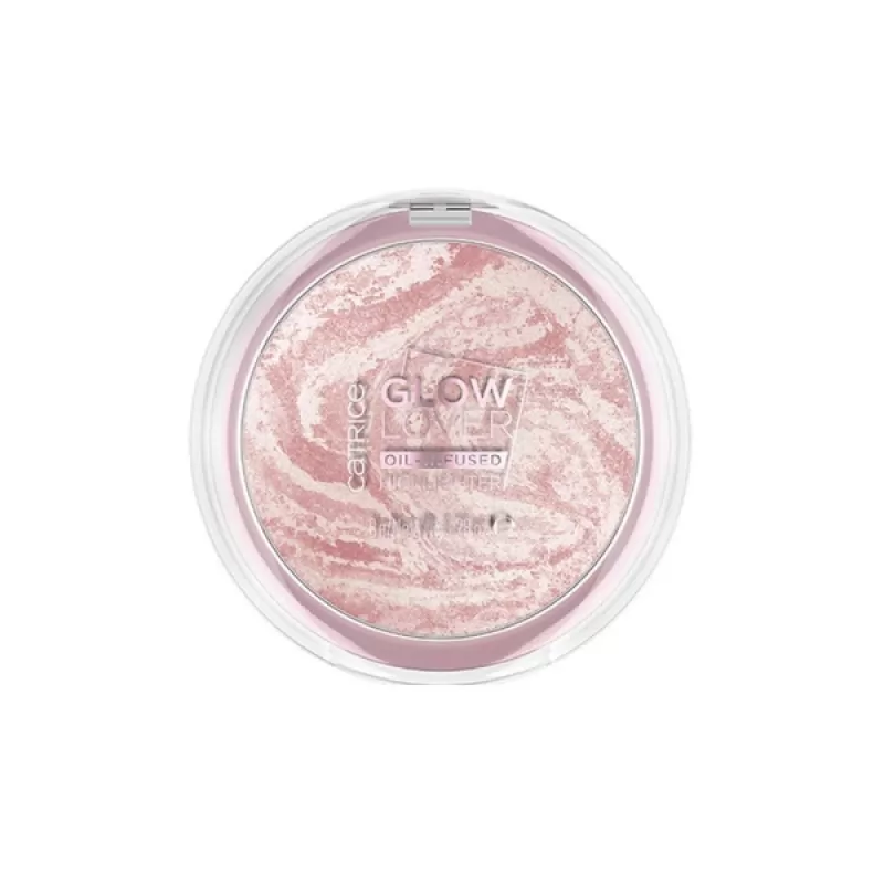 Phấn Bắt Sáng Catrice Highlighter Glow Lover Oil-Infused - 010 Glowing Peon