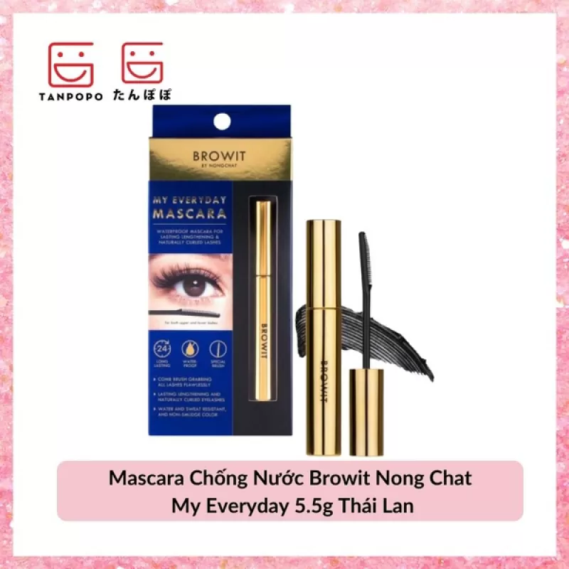 Mascara Chống Nước Browit Nong Chat My Everyday 5.5g Thái Lan - Endless Night