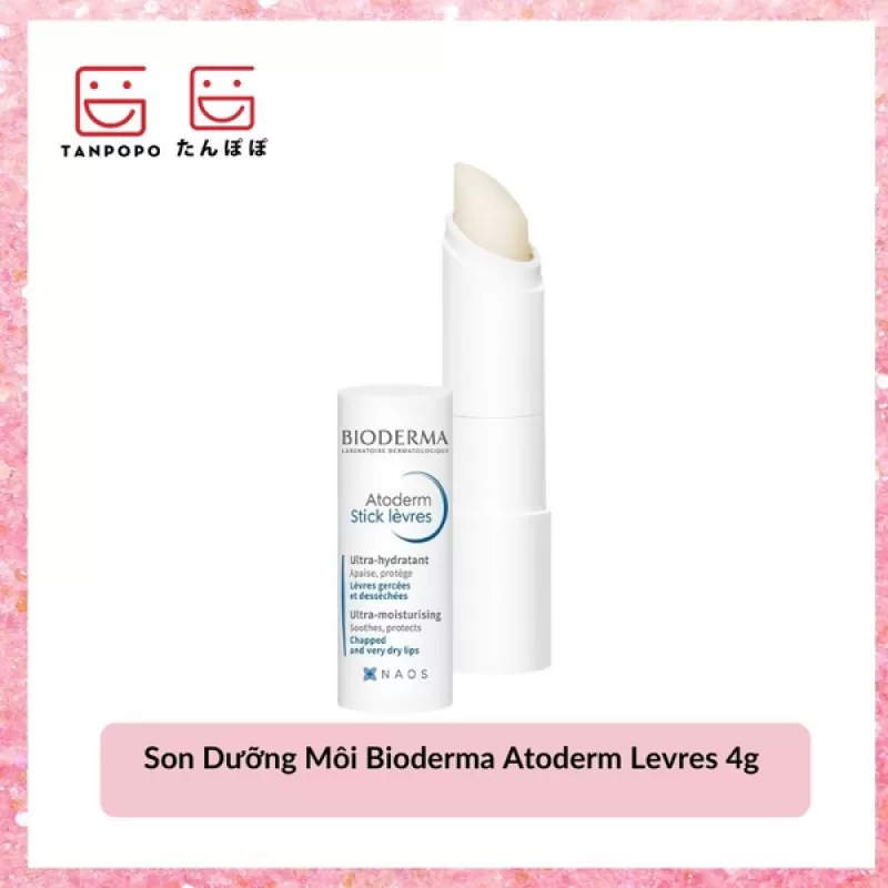 Son Dưỡng Môi Bioderma Atoderm Levres 4g