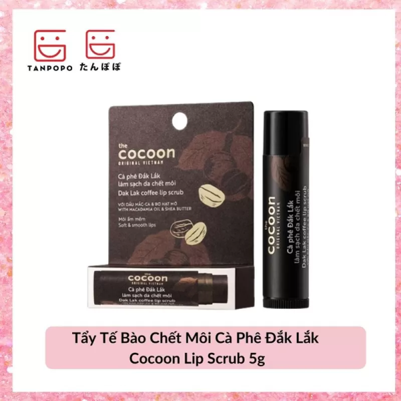 Tẩy Tế Bào Chết Môi Cà Phê Đắk Lắk Cocoon Lip Scrub