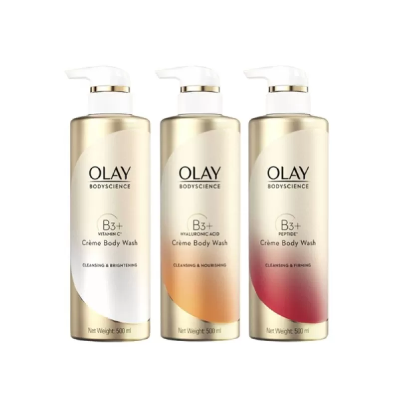 Sữa Tắm Olay Bodyscience Creme Body Wash 500ml