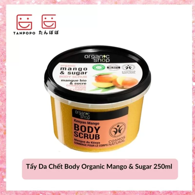 Tẩy Tế Bào Chết Body Organic Mango & Sugar 250ml