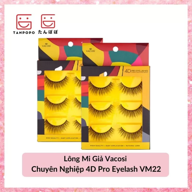 Lông Mi Giả Vacosi Chuyên Nghiệp 4D Pro Eyelash VM22