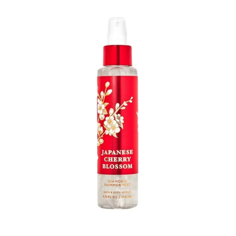 Xịt Thơm Bath & Body Work Diamond Shimmer Mist 146ml (Nhũ Bạc)