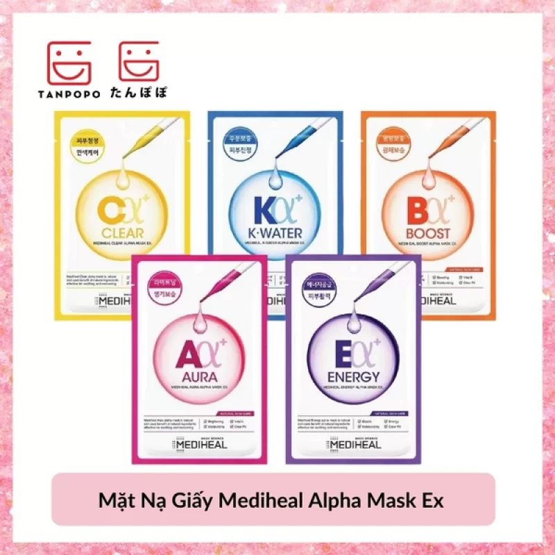 Mặt Nạ Giấy Mediheal Alpha Mask Ex