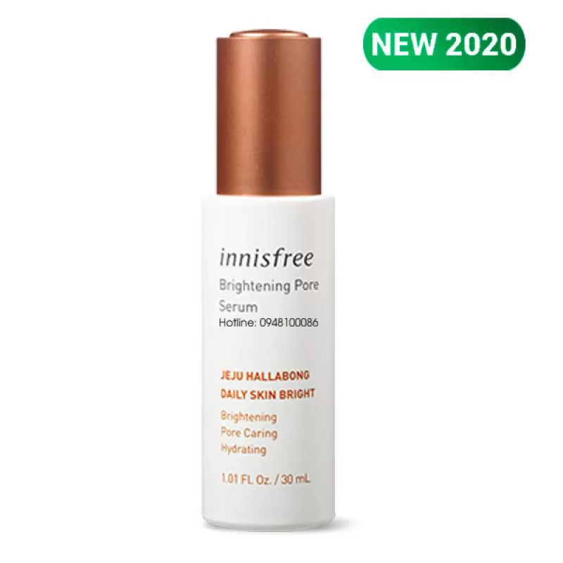 Tinh Chất Dưỡng Innisfree Brightening Pore Serum 30ml