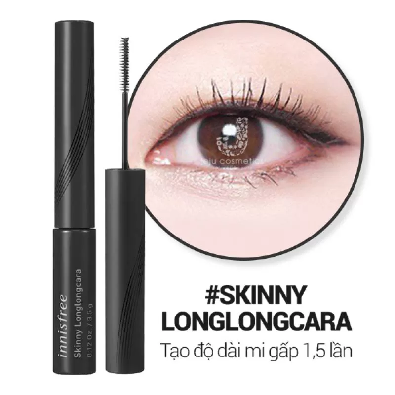 [NEW 2019] Mascara Làm Dài Mi Innisfree Skinny LonglongCara 3,5g