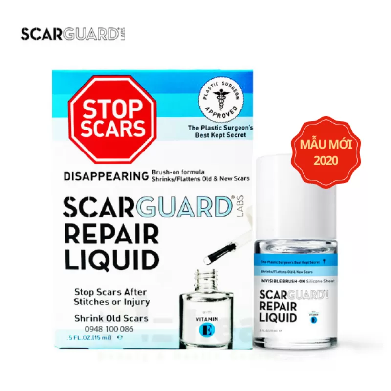 Gel Trị Sẹo Lồi Scarguard Repair Liquid 15ml (Mỹ)