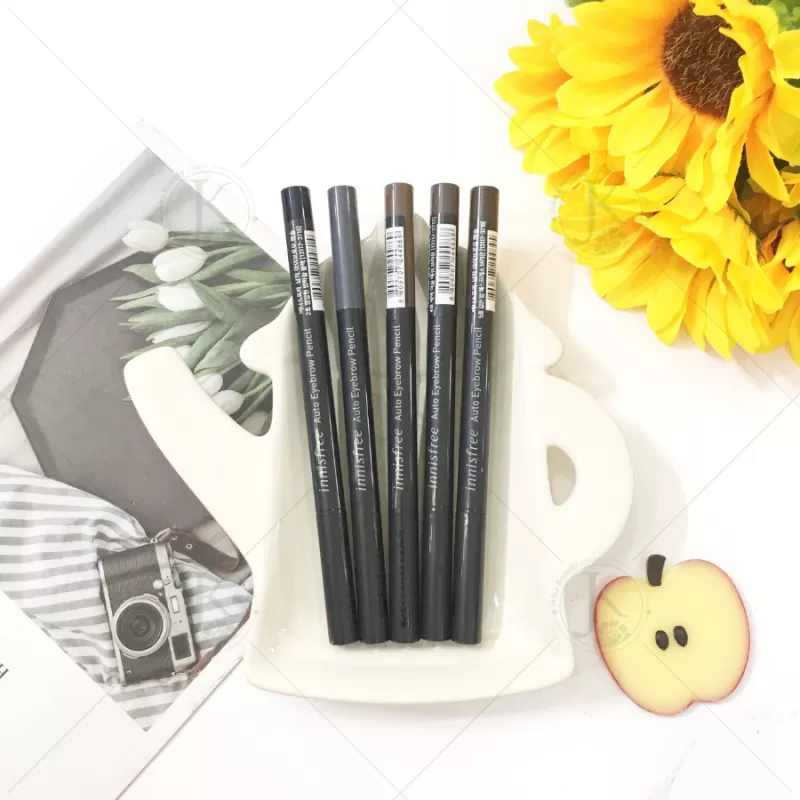 Mẫu mới) Chì kẻ mày Innisfree Auto Eyebrow Pencil