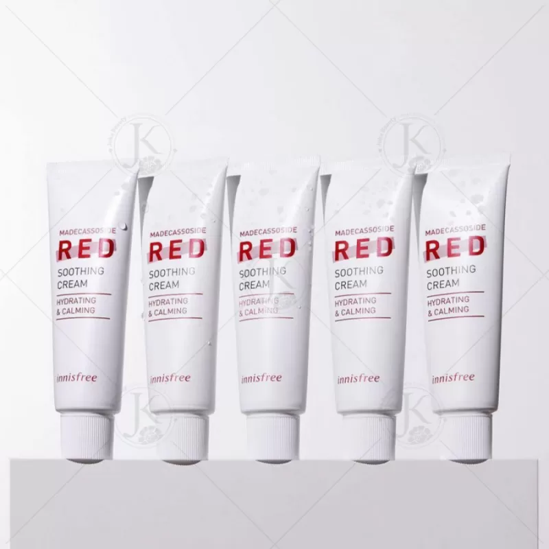 [SALE GẤP] Kem Dưỡng Cấp ẩm & Làm Dịu Da Innisfree Madecassoside Red Soothing 50ml