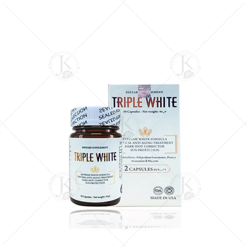 Viên Uống Trị Nám Triple White Chống Nắng Trắng Da Glutathione 1200 mg (50 viên)