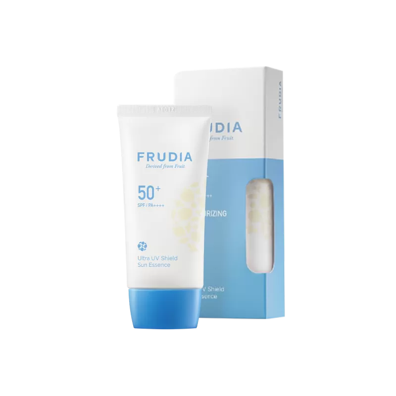 Tinh Chất Chống Nắng Frudia Ultra Uv Shield Sun Essence 50+ SPF/PA++++ Dưỡng Ẩm Ngăn Ngừa Tia Uv 50g