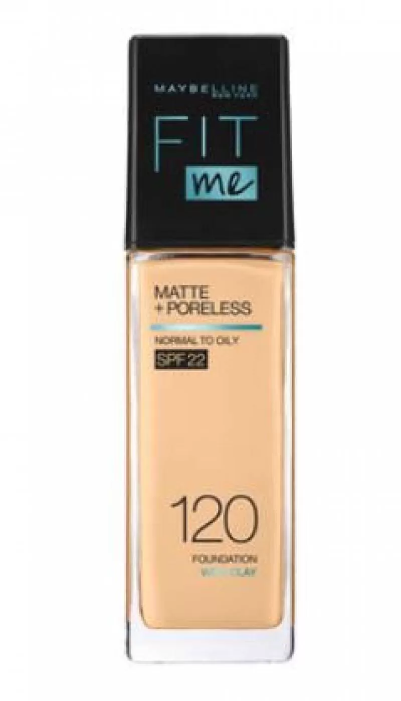 Kem Nền Maybelline New York Fit Me Matte+ Poreless Kiềm Dầu Chống Nắng Spf22 30ml .#120 Classicivory