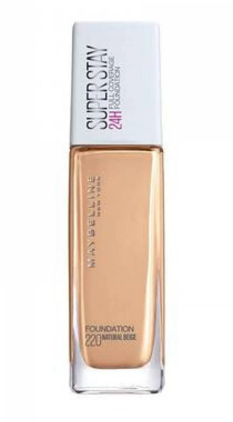 Kem Nền Lâu Trôi Maybelline Superstay 24H Full Coverage 30ml .#220 Natural Beige