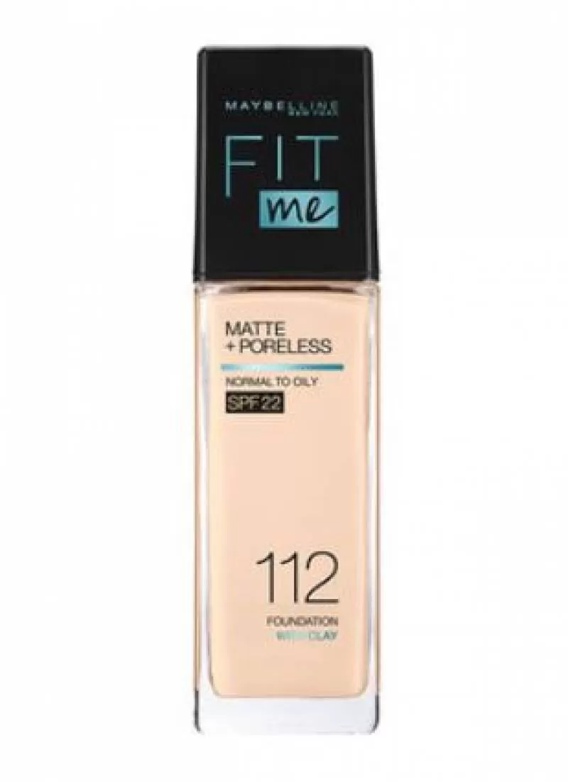 Kem Nền Maybelline New York Fit Me Matte+ Poreless Kiềm Dầu Chống Nắng Spf22 30ml .#112 Naturalivory