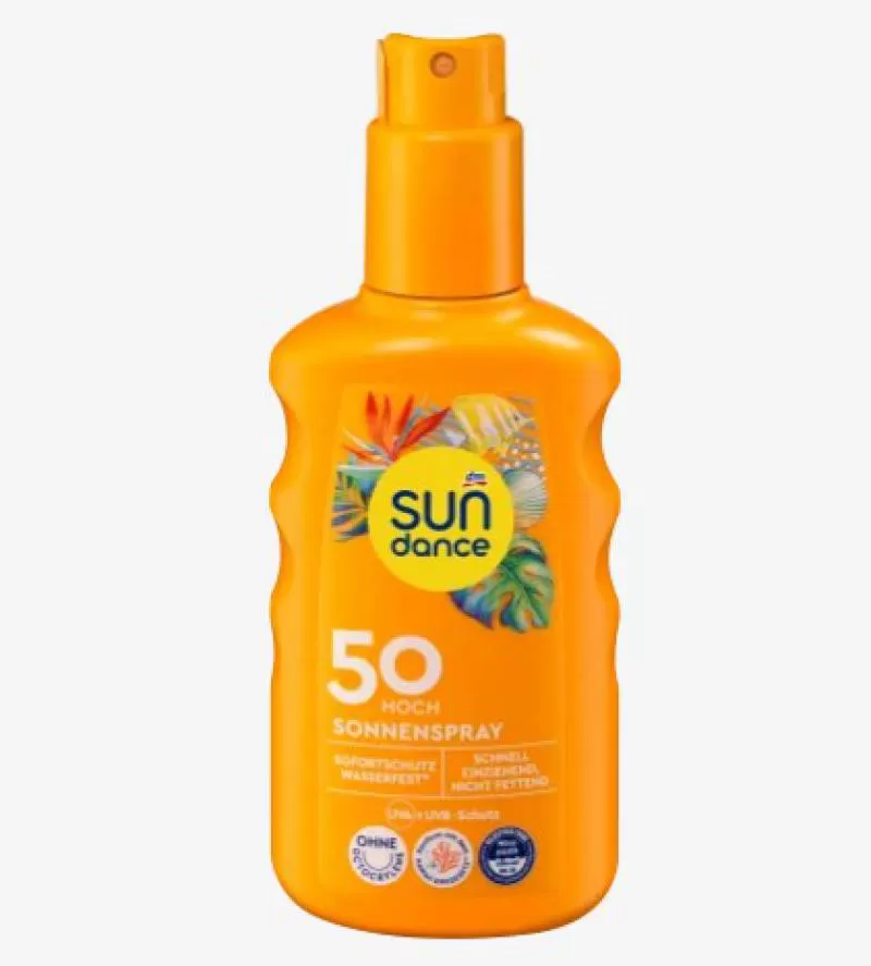 Xịt chống nắng SUNDANCE Sonnenspray LSF 50, 200 ml