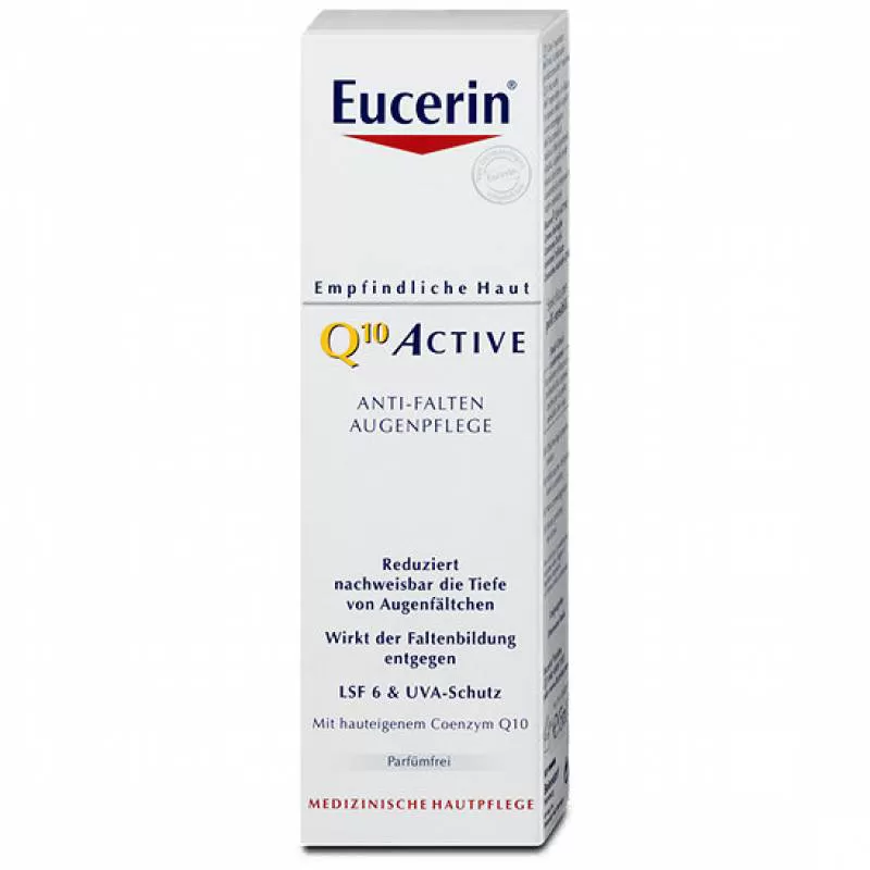 Kem dưỡng mắt Eucerin Q10 Active Anti-Falten Augenpflege xách tay Đức