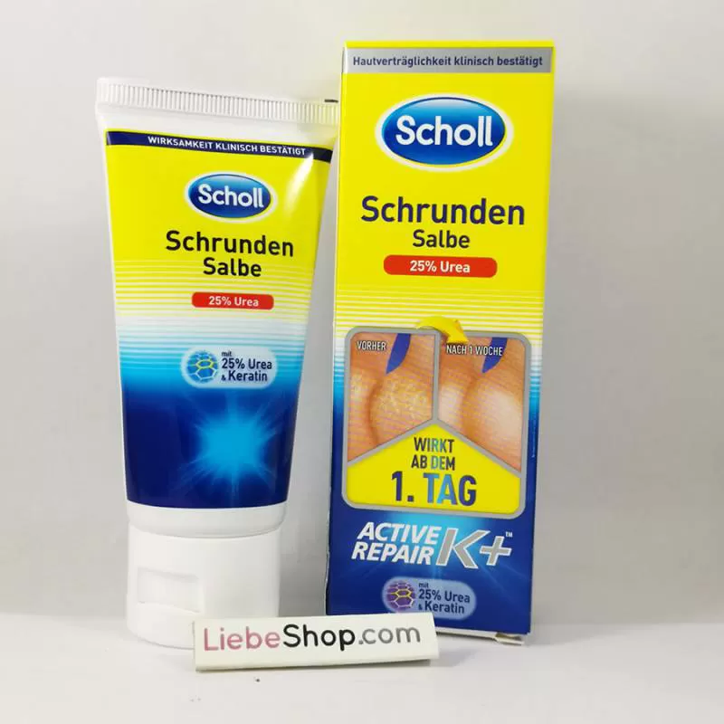 Kem trị nứt gót chân Scholl Schrunden Salbe, 60ml