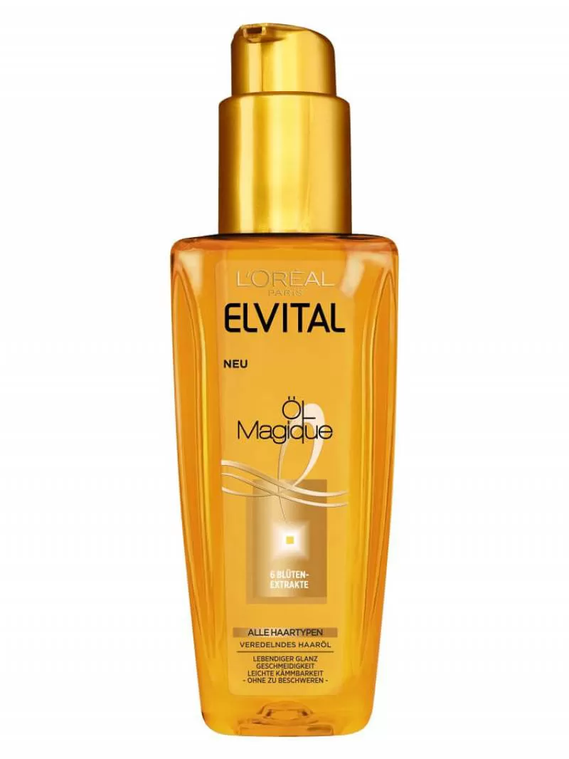 Dầu dưỡng tóc Loreal Elvital Haarol Ol Magique cho tóc thường, 90ml