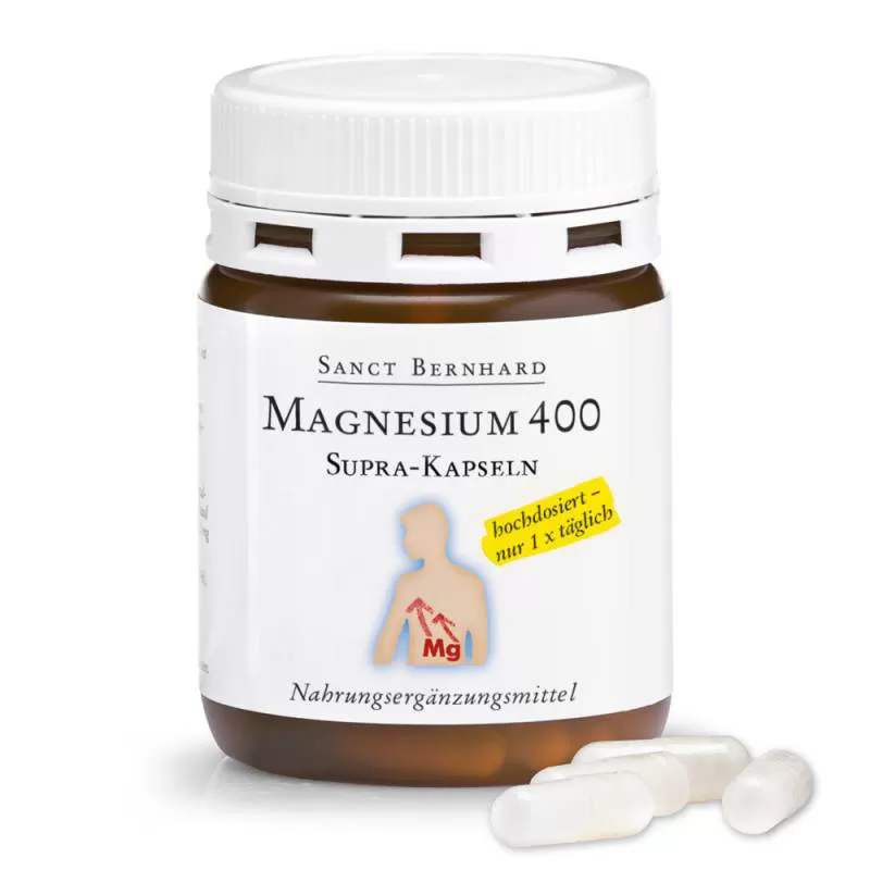 Viên uống bổ sung Magie - Magnesium-400-supra Kapseln