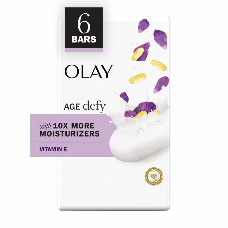 Xà bông cục Olay chống lão hóa Olay Moisture Outlast Age Defying gói 6 cục [Mỹ]