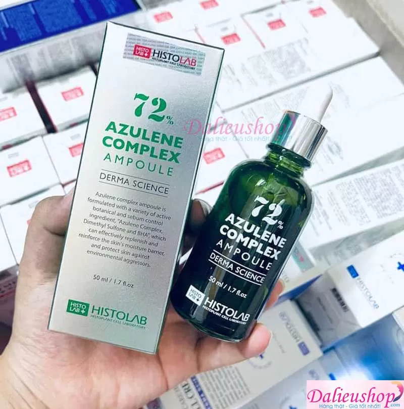 Tinh Chất Trị Mụn Histolab 72% Azulene Complex Ampoule Chính Hãng