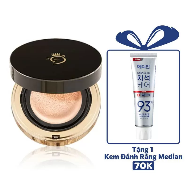 PHẤN NƯỚC PRETTY SKIN DRAMATIC CUSHION SPF50 [MUA 1 PHẤN NƯỚC TẶNG 1 KEM ĐÁNH RĂNG MEDIAN HÀN QUỐC 70K]