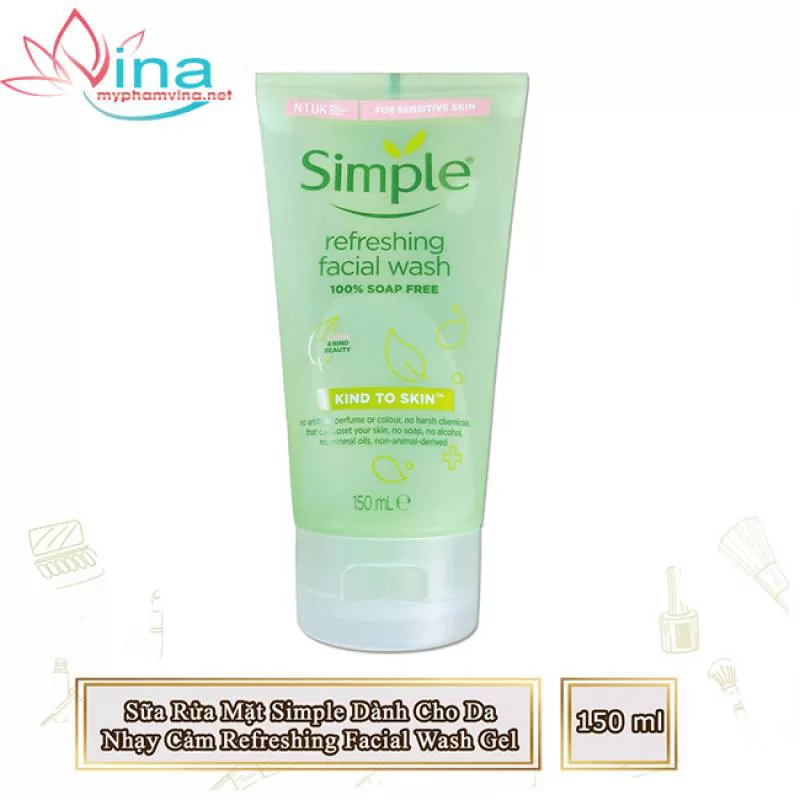 Sữa Rửa Mặt Simple Refreshing Facial Wash - 150ml