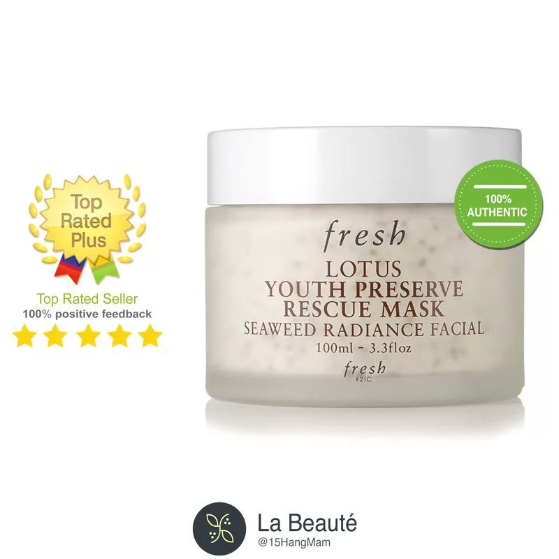 Fresh Lotus Youth Preserve Rescue Mask - Mặt Nạ Với 7 Dưỡng Chất Quý Hiếm 100ml