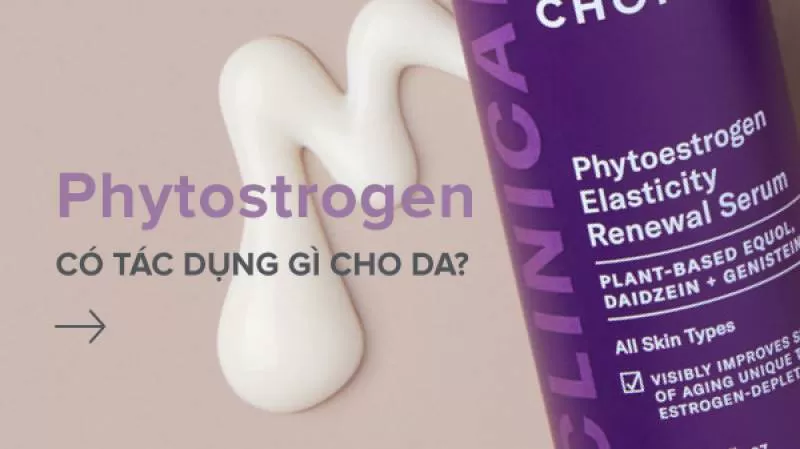 Tác dụng của Phytoestrogen là gì trong mỹ phẩm chăm sóc da?