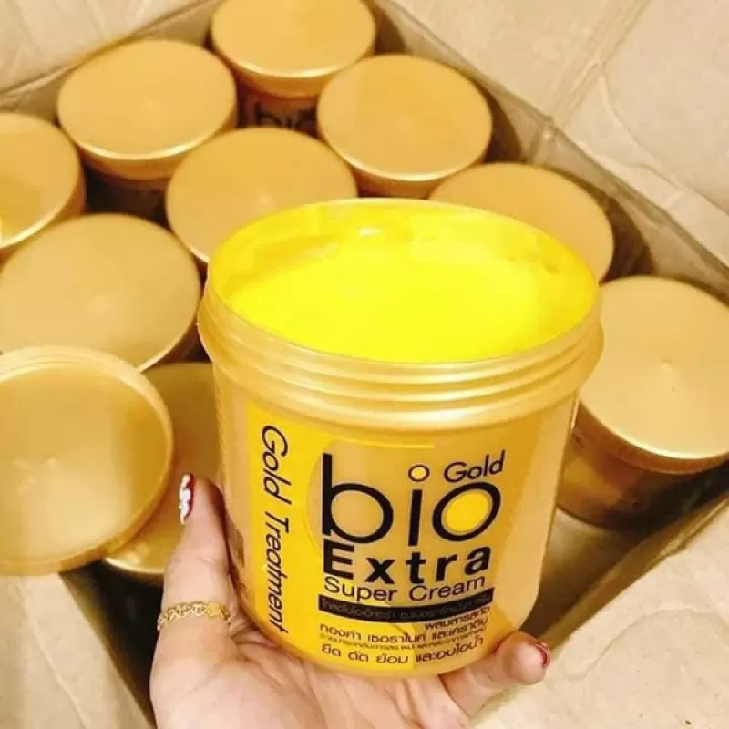 Kem ủ tóc Thái Gold Bio Extra Super Cream 390ml