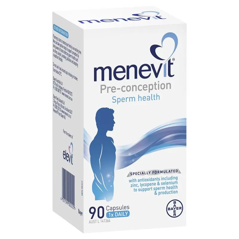 Viên Uống Menevit Cho Nam Giới 90 viên, Úc